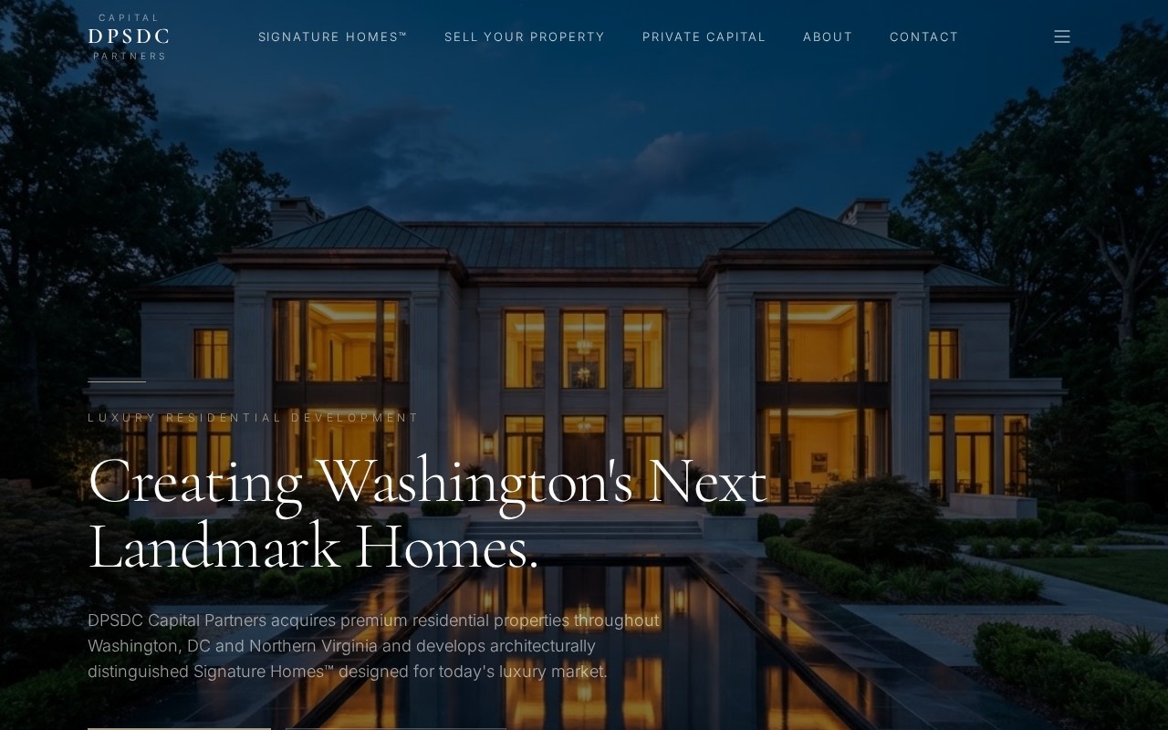 DPSDC Capital Partners website