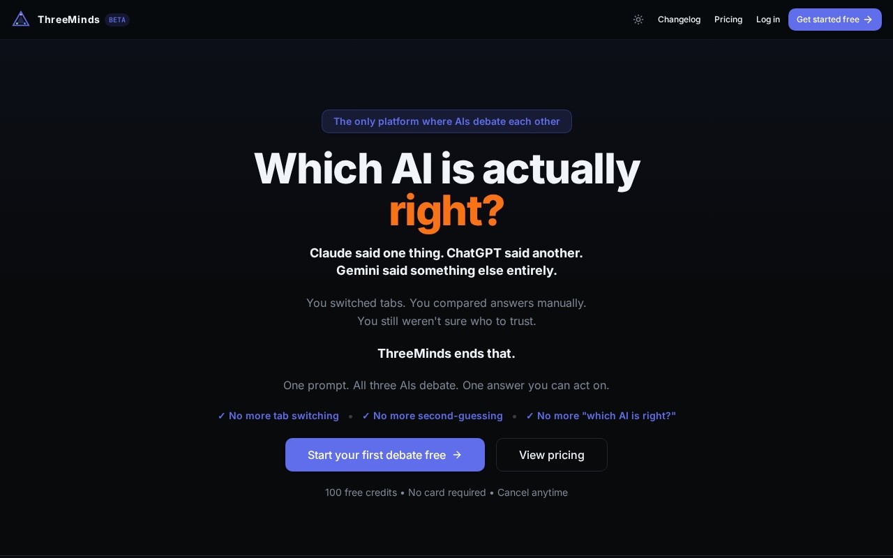 ThreeMinds website